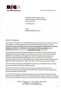 Lettre Commodo Incommodo – BIGS (signée)